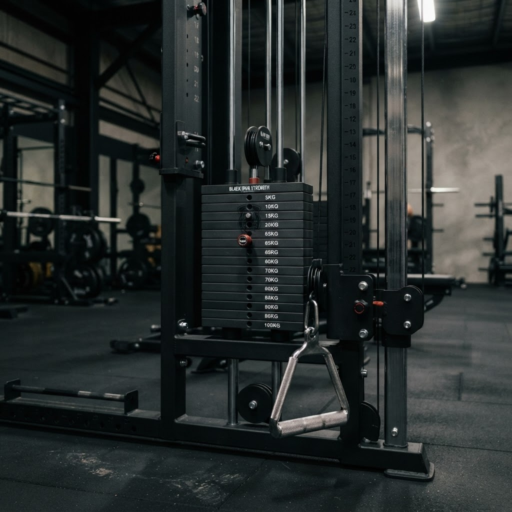 Kotel commercial gym equipment on the showroom floor